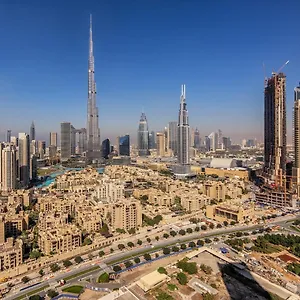 Nasma Luxury - Fantastic Burj Khalifa View From This Fancy Apartment